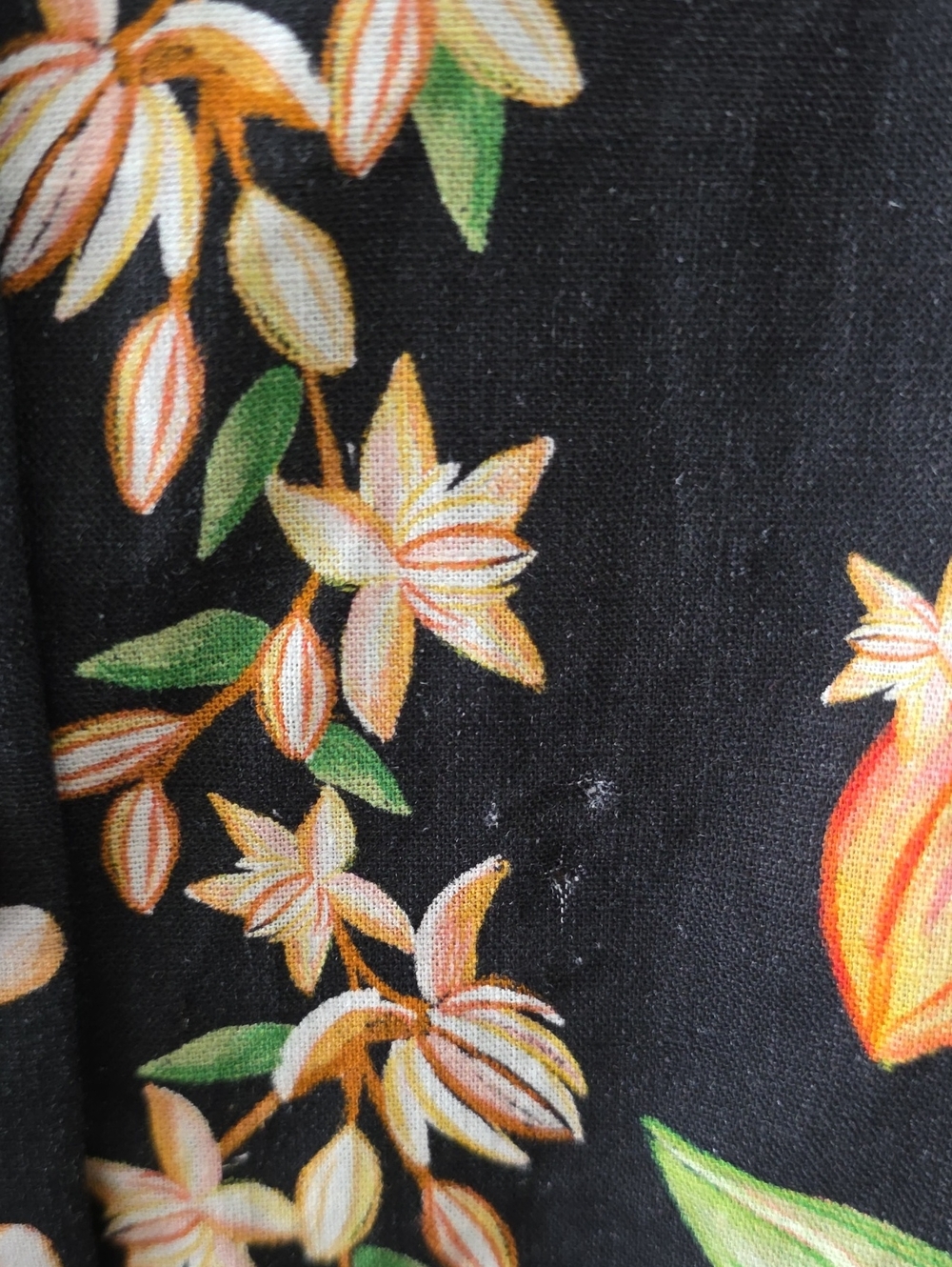 NEW FARM RIO (Tiny Flaw) | $160 Cocoa Paradise Linen Blend Blouse - Picture 12 of 12